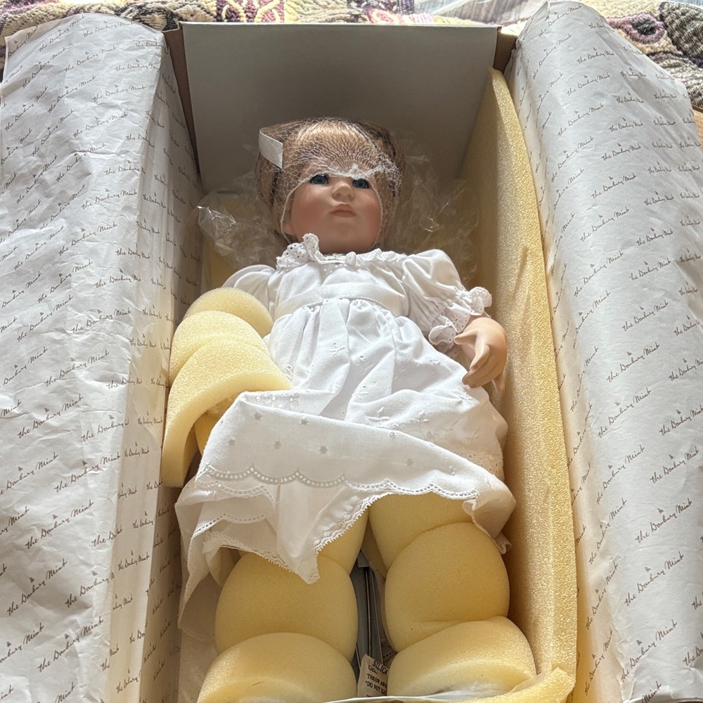 New Danbury Mint Porcelain Doll